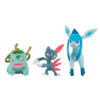 Bulbasaur Sneasel och Glaceon figurer