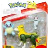 Squirtle Boltund och Machop Figurer
