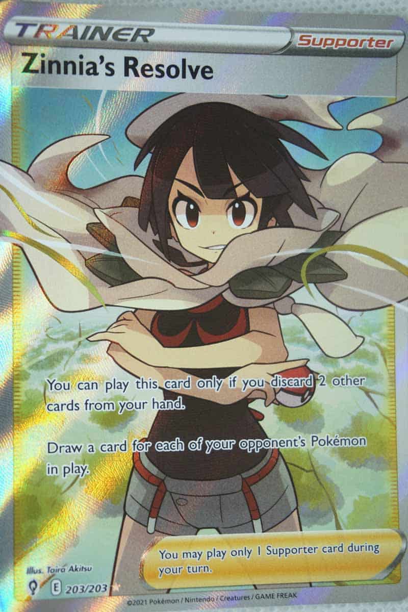 Zinnia's Resolve 203/203 Full Art