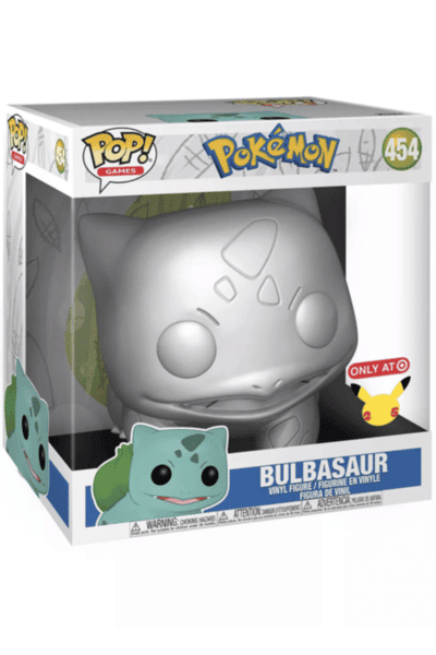 Giant Silver Bulbasaur POP Vinyl Figur
