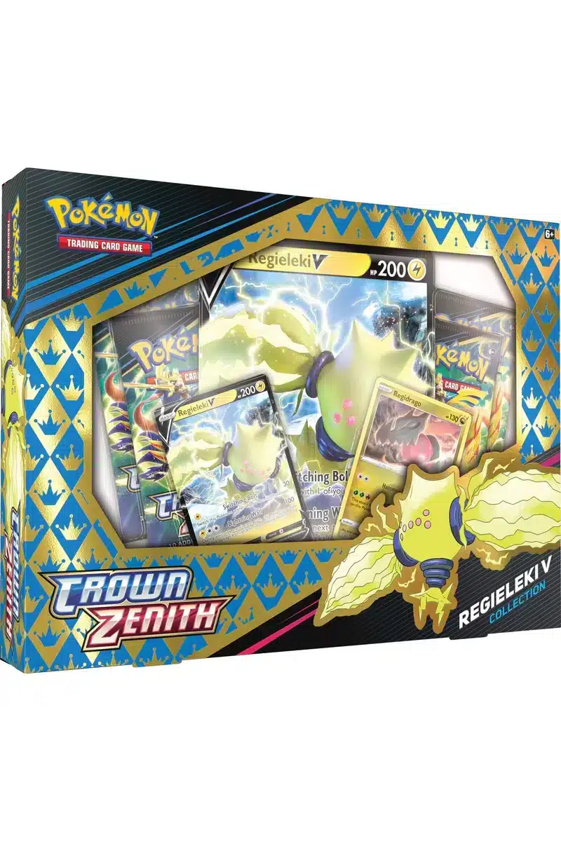 Pokémon Crown Zenith Regieleki V Samlingsbox