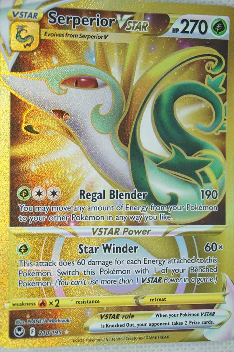 Serperior VSTAR 210/195 Hemlig sällsynt