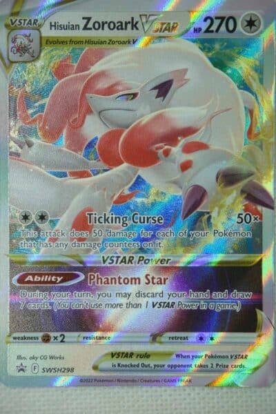 Hisuian Zoroark VSTAR SWSH298