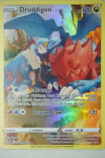 Pokemon TCG Card - Dangerous Drill Secret Rare #181/192 From Team Up Expansion