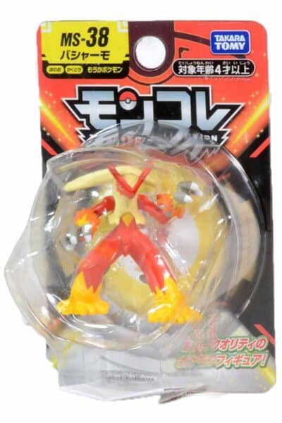Liten japansk Blaziken-figur