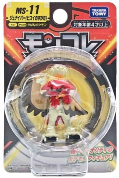 Liten japansk Hisuian Decidueye-figur