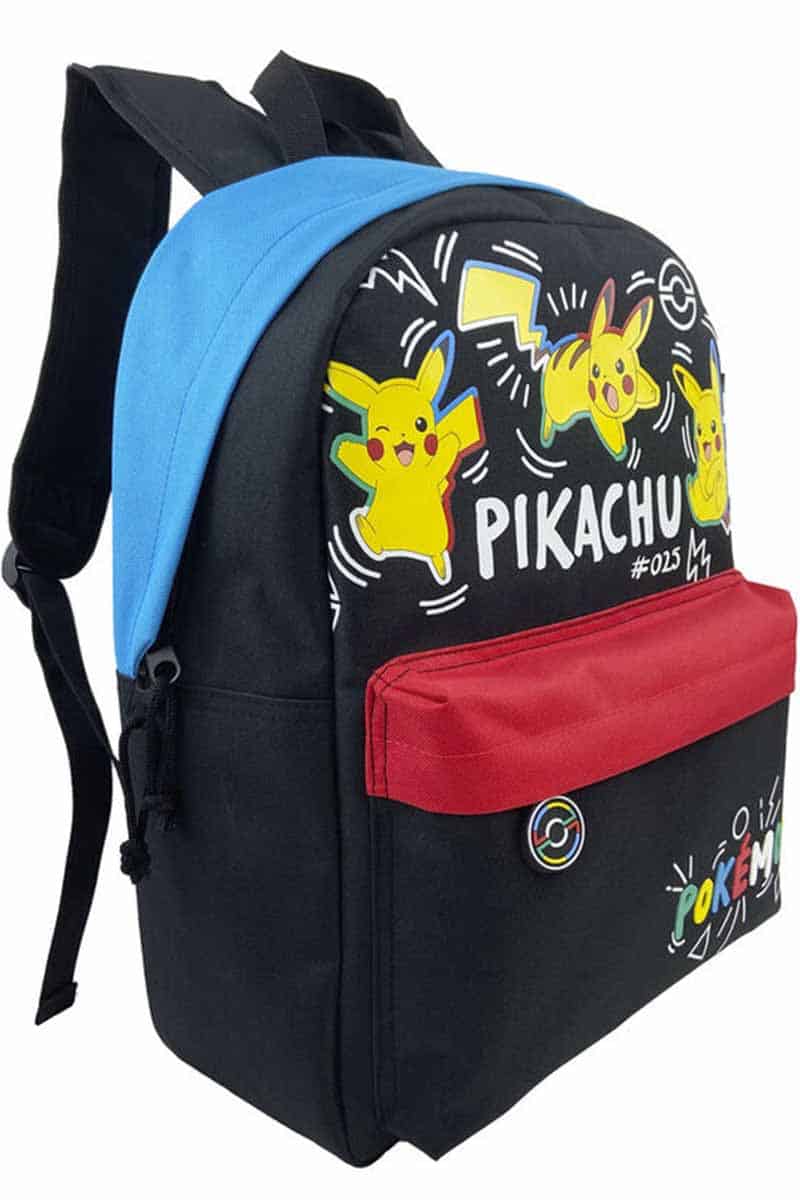 Stor Ryggsäck Pikachu och Poke-bollar