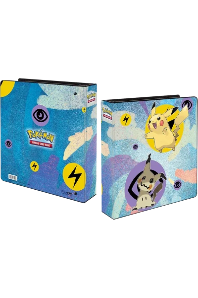 Pokemon Ringpärm med Pikachu & Mimikyu