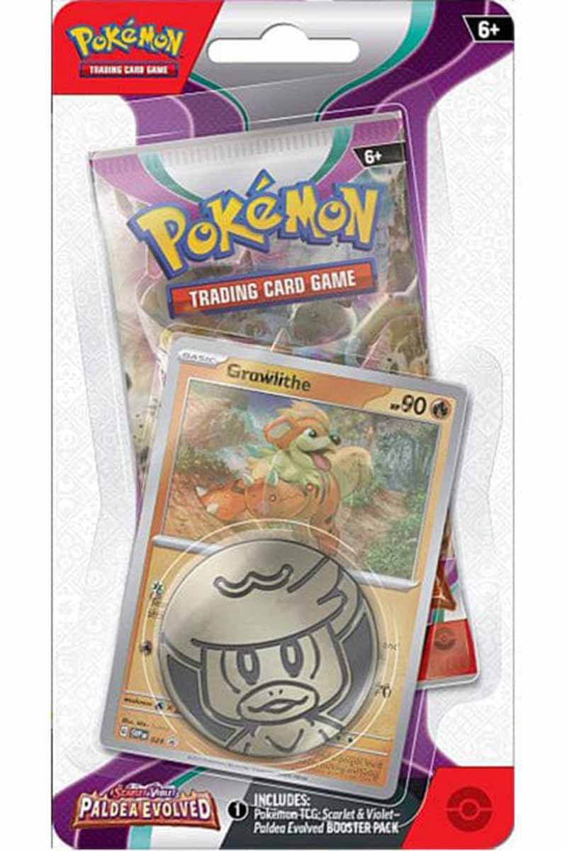 Paldea Evolved Blisterförpackning med Growlithe