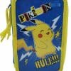 Pikachu Pennfodral med tre fack Inklusive volym