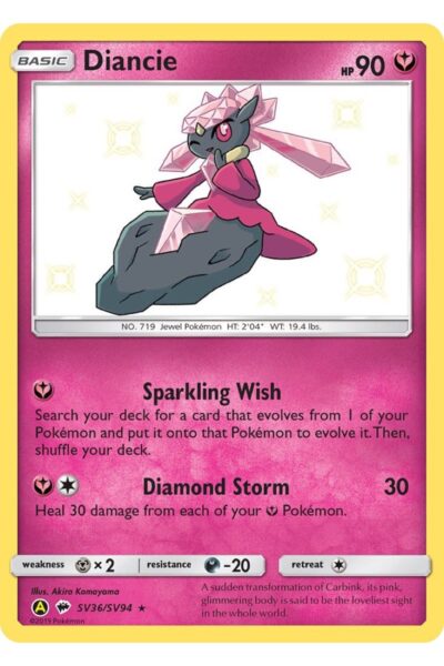 Diancie SV36 / SV94 Shiny Rare