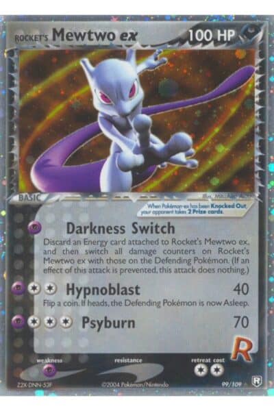 Rocket's Mewtwo ex 99/109