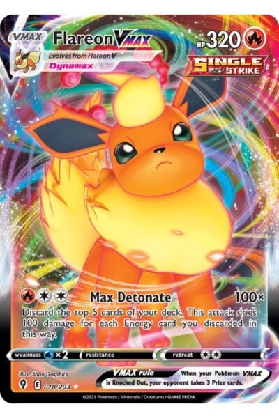 Flareon VMAX 18/203