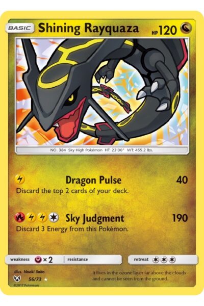 Shining Rayquaza 56/73